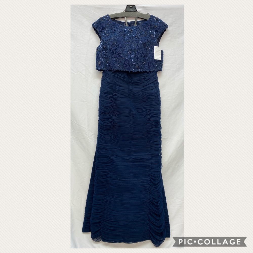 Jovani long two pc dress and top - Picture 1 of 9